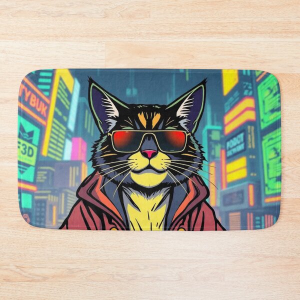Item preview, Urban Computer Cat designed and sold by Oscartoon.