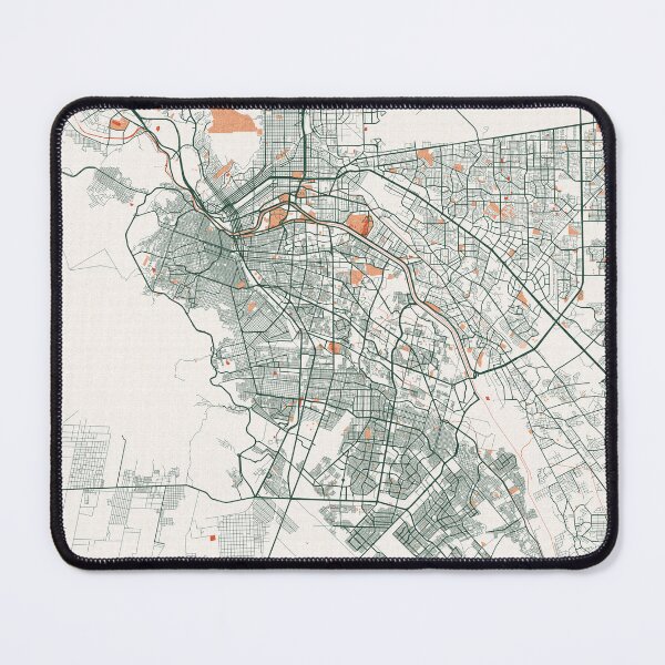 Item preview, Ciudad Juárez City Map of Chihuahua, Mexico - Bohemian designed and sold by deMAP.