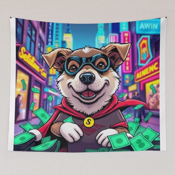 Item preview, Super doggy in action designed and sold by Oscartoon.