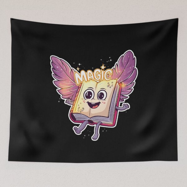Item preview, Magic Book – Enchanted and Mysterious Design designed and sold by Babayaa.