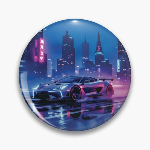Item preview, Futuristic Car Chase designed and sold by Marcu Ioachim.