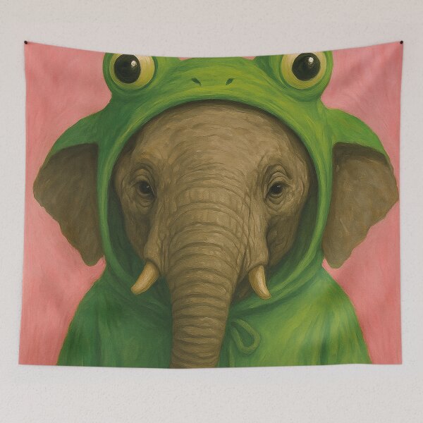 Item preview, funny party, frog costume designed and sold by Mauswohn.