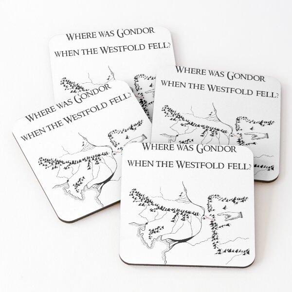 Item preview, Where was Gondor?! designed and sold by AmanitaCrafts.