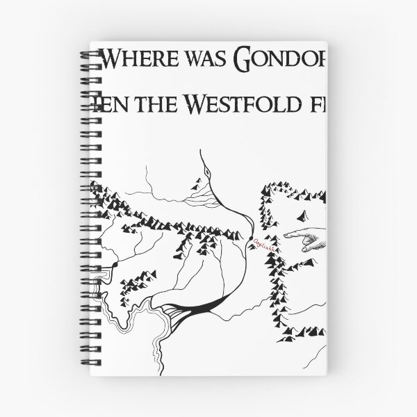 Item preview, Where was Gondor?! designed and sold by AmanitaCrafts.