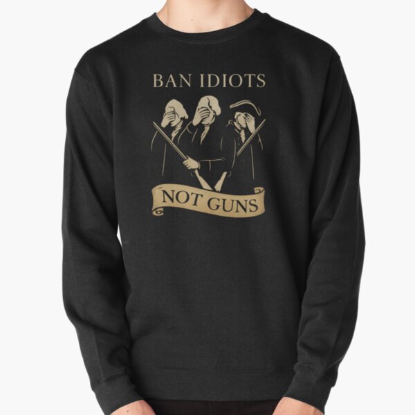 Item preview, BAN IDIOTS NOT GUNS FOUNDING FATHERS designed and sold by 1776-savage.