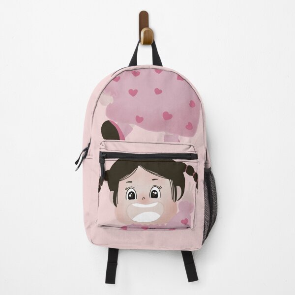 Item preview, Cute Girl with Pigtails in Pink – Illustration designed and sold by OuOi.