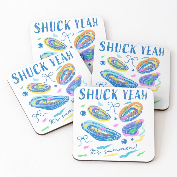 Item preview, Shuck Yeah – Summer Oyster Vibes designed and sold by HasHs.