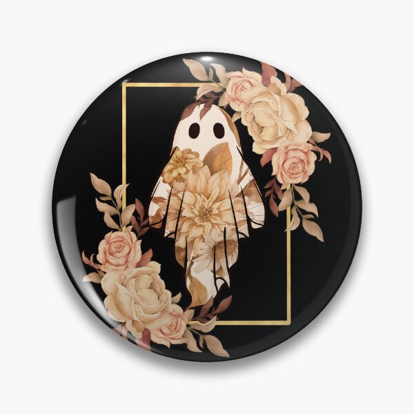 Item preview, Antique Floral Ghost designed and sold by ThenSheDid.