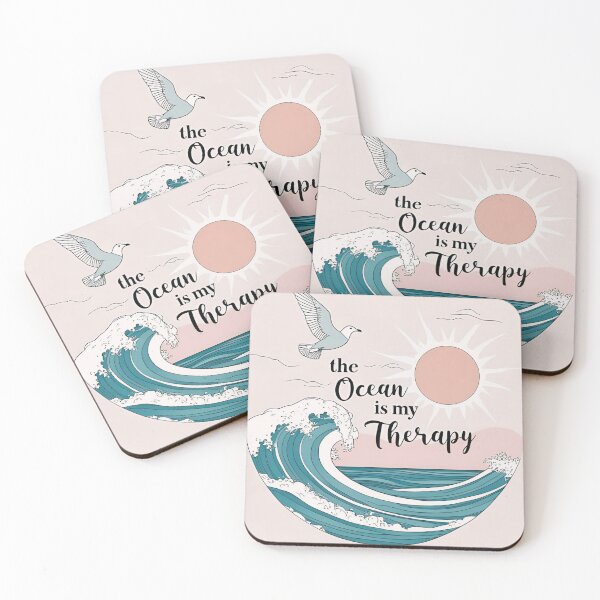 Item preview, the ocean is my therapy 2nd designed and sold by omefat11.