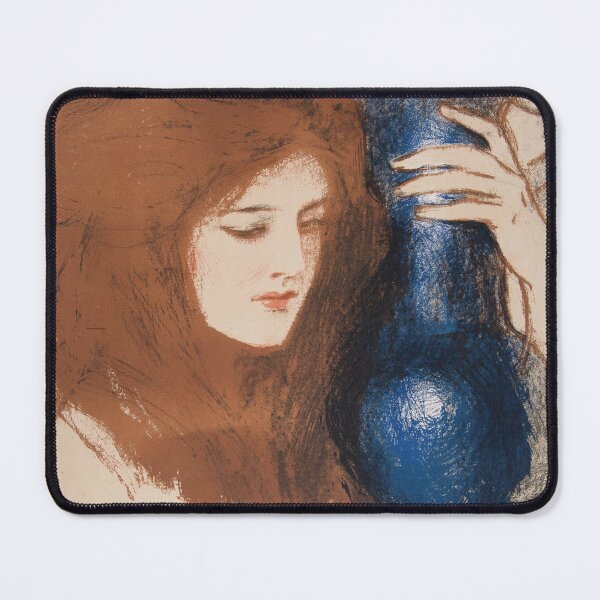 Item preview, A Woman with a Vase (1903) by Teodor Axentowicz designed and sold by besensible.