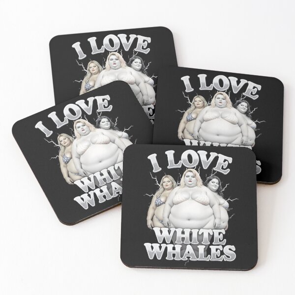 Item preview, I love White Whales designed and sold by HeadTurningArt.