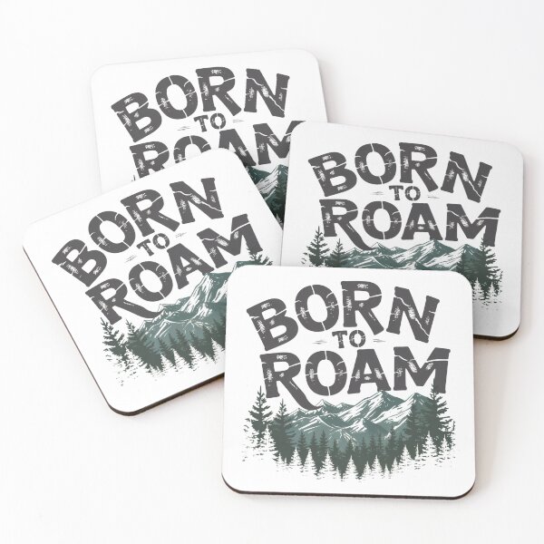 Item preview, Born To Roam | Adventure designed and sold by NicolasGlowArt.
