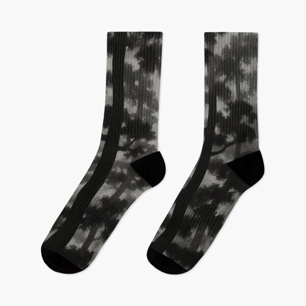 Item preview, Abstract misty forest silhouette pattern designed and sold by optimusprime39.