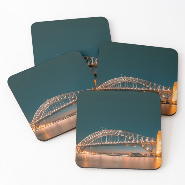Item preview, Sydney Harbour Bridge Australia Night Time designed and sold by MaikKleinert.