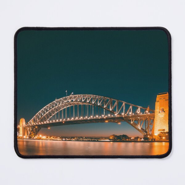 Item preview, Sydney Harbour Bridge Australia Night Time designed and sold by MaikKleinert.