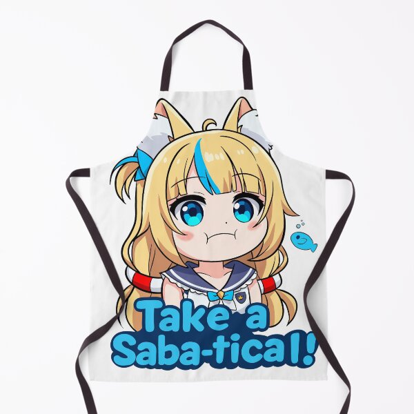 Item preview, Sameko Saba Vtuber "Take a Saba-tical!" Mario Party Sticker (Ver 2) designed and sold by Fresh Oshi Pressed.