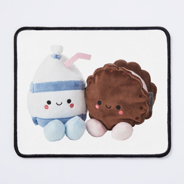 Item preview, Milk and cookie plush designed and sold by hotsoupmike.