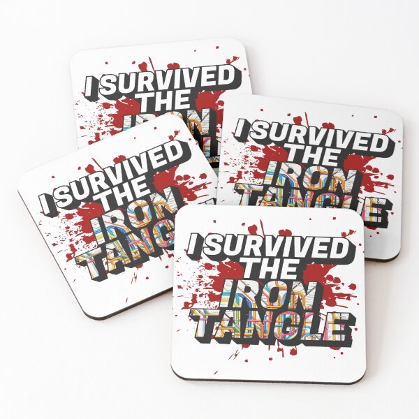 Item preview, I Survived the Iron Tangle (Paint Splatter) designed and sold by figandroseco.