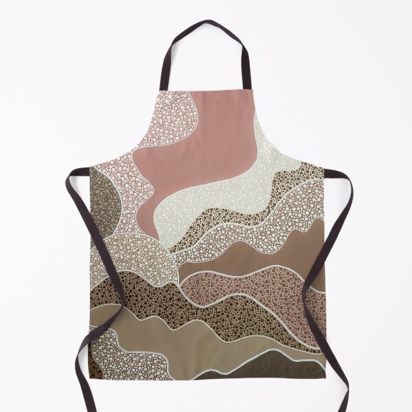 Item preview, AUTUMN SUNRISE - Pointillism Landscape Dot Artwork - Nikki Silk designed and sold by NikkiSilkArt.