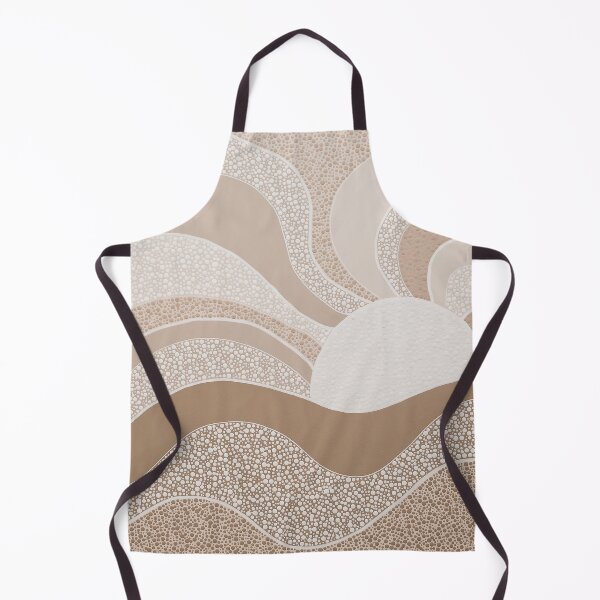 Item preview, KALAHARI SUNRISE - Pointillism Landscape Dot Artwork - Nikki Silk designed and sold by NikkiSilkArt.