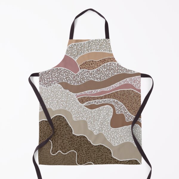 Item preview, THE COVE - Pointillism Landscape Dot Artwork - Nikki Silk designed and sold by NikkiSilkArt.