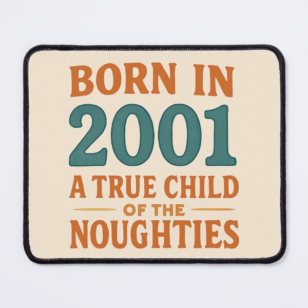 Item preview, Born in 2001 – A True Child of the Noughties designed and sold by TheWonkyEaselCo.