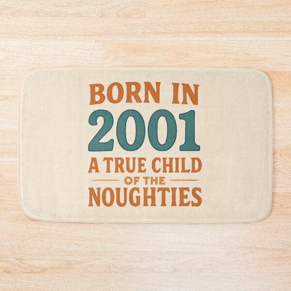 Item preview, Born in 2001 – A True Child of the Noughties designed and sold by TheWonkyEaselCo.
