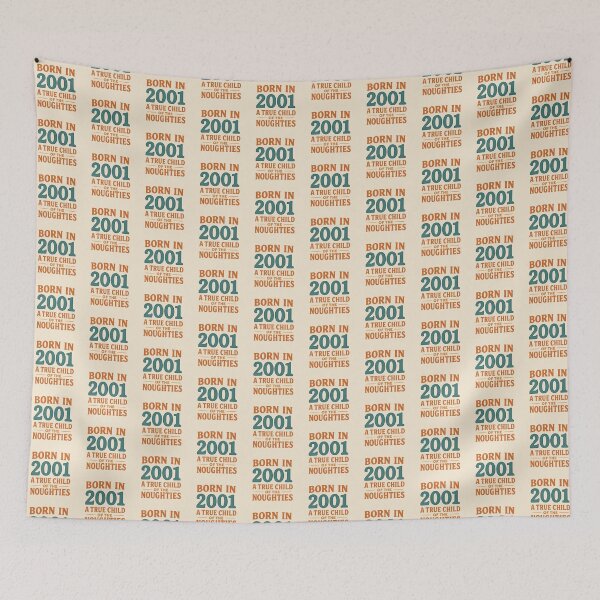 Item preview, Born in 2001 – A True Child of the Noughties designed and sold by TheWonkyEaselCo.
