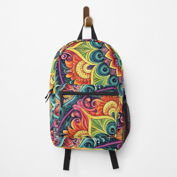 Item preview, Intricate Psychedelic Mandala with Vibrant Color Flow designed and sold by HLPsychDesigns.
