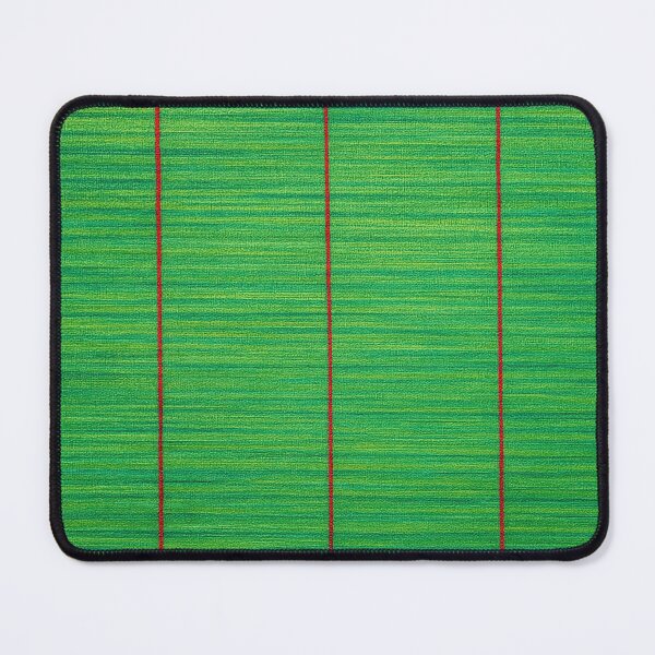 Item preview, Abstract design inspired by green textured weave with thin red vertical lines designed and sold by optimusprime39.