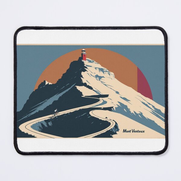 Item preview, Mont Ventoux Vintage Cycling Poster – Tour de France Inspired Design designed and sold by MerchVersum.