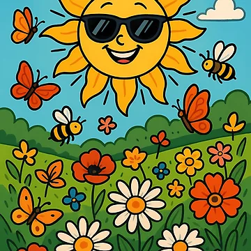 Artwork thumbnail, Sunshine Overload by Riverside-Moon
