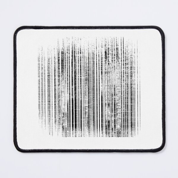 Artikelvorschau, D Wonder – Glitch Barcode Art: Abstraktes digitales Statement entworfen und verkauft von Ellebecool.