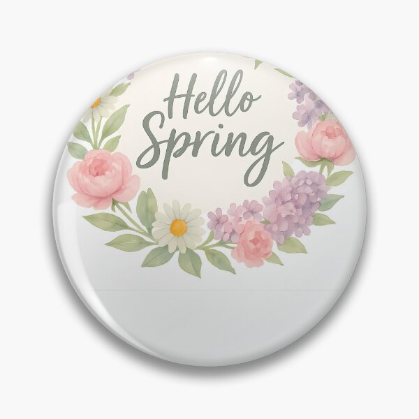 Item preview, Hello Spring Wreath designed and sold by Riverside-Moon.