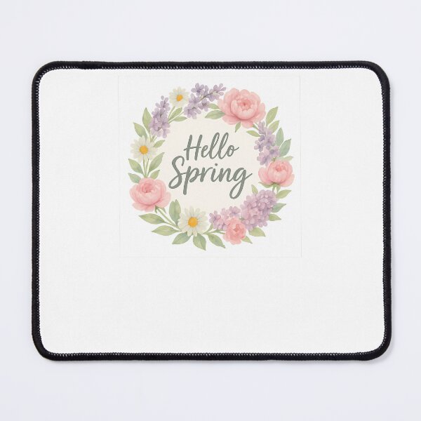 Item preview, Hello Spring Wreath designed and sold by Riverside-Moon.