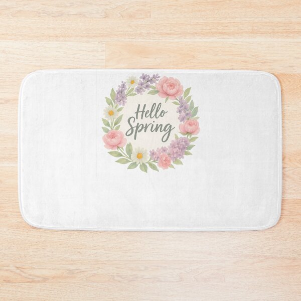 Item preview, Hello Spring Wreath designed and sold by Riverside-Moon.