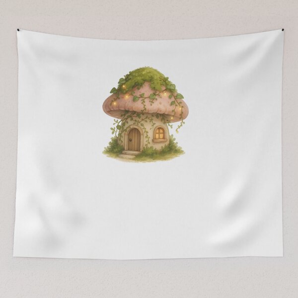Item preview, Spring Mushroom Cottagecore designed and sold by Riverside-Moon.