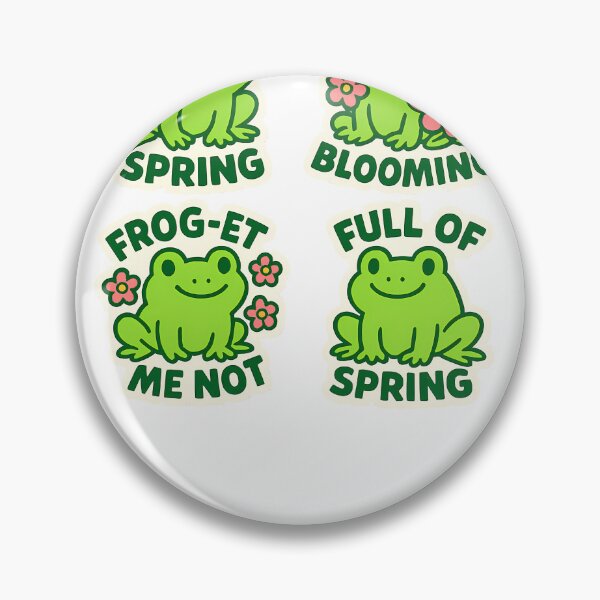 Item preview, Spring Frogs and Puns designed and sold by Riverside-Moon.