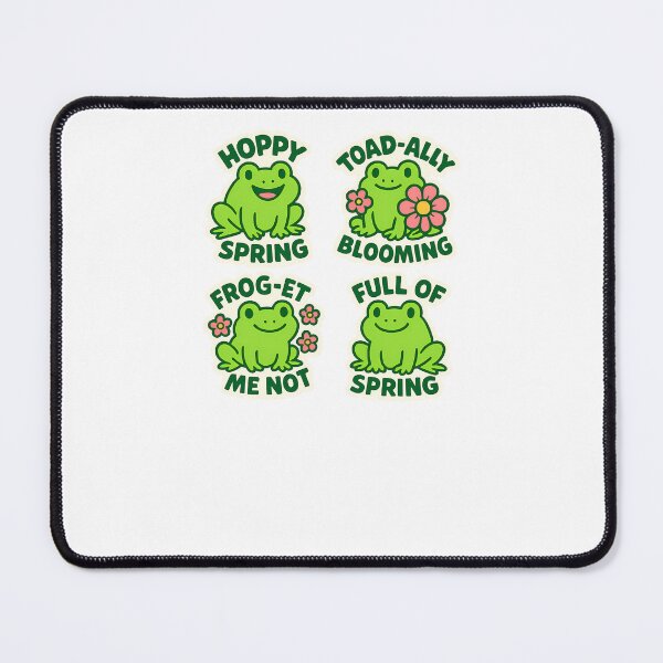 Item preview, Spring Frogs and Puns designed and sold by Riverside-Moon.