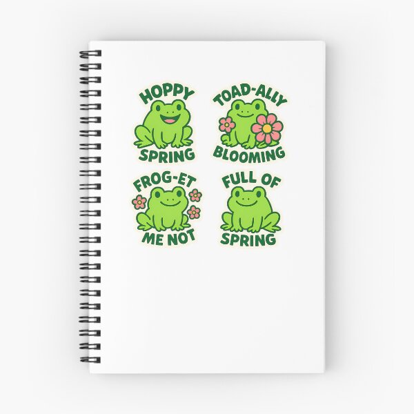 Item preview, Spring Frogs and Puns designed and sold by Riverside-Moon.