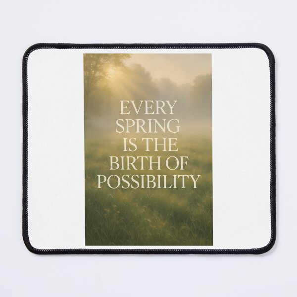 Item preview, Motivational Spring Quote designed and sold by Riverside-Moon.