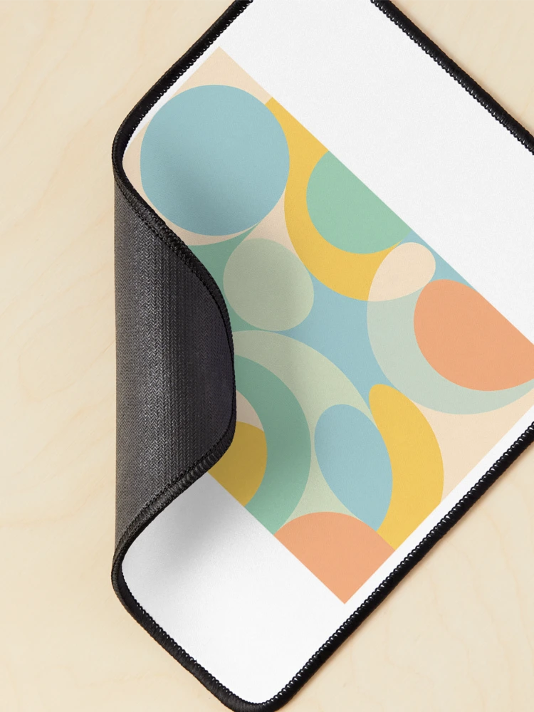 Thumbnail 2 of 5, Mouse Pad, Spring Abstract Geometry designed and sold by Riverside-Moon.