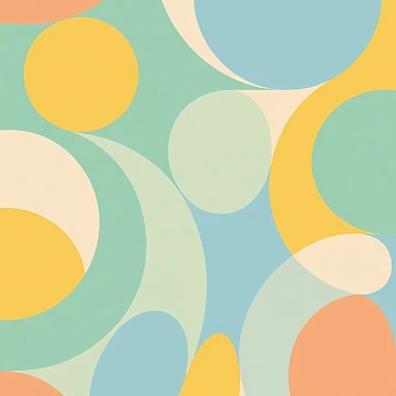 Artwork thumbnail, Spring Abstract Geometry by Riverside-Moon