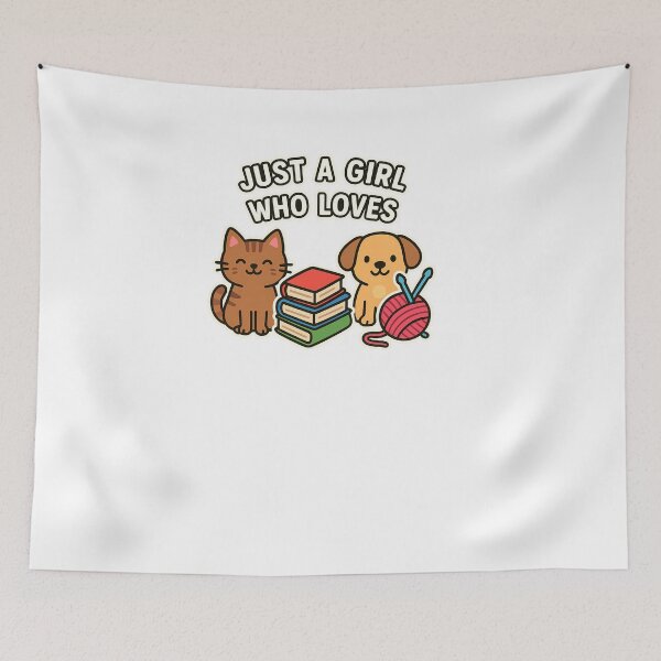 Item preview, Just a Girl Who Loves... designed and sold by Riverside-Moon.