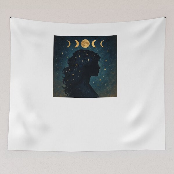 Item preview, Celestial Phases with Human Figure designed and sold by Riverside-Moon.