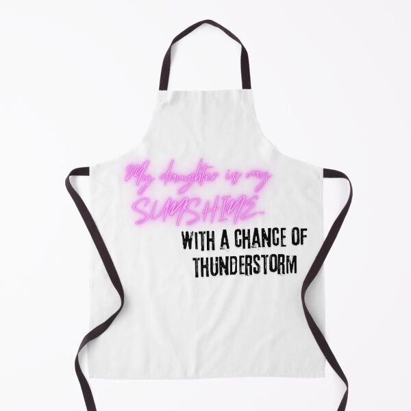 Item preview, My Daughter is My Sunshine… with a Chance of Thunderstorm designed and sold by Mau Design Art.