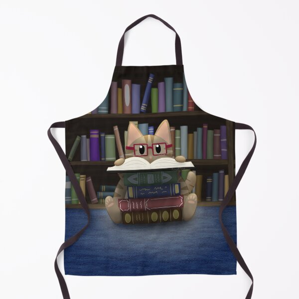 Item preview, Book Cat designed and sold by PineappleTeaCat.