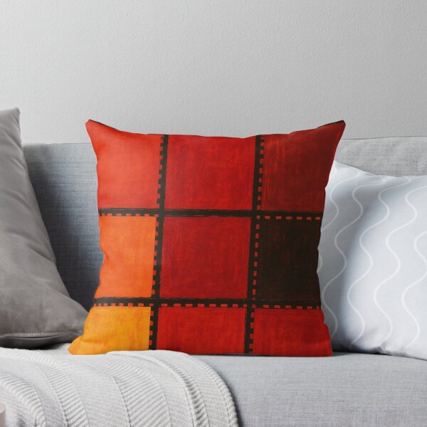 Item preview, High-contrast abstract checkered art in red designed and sold by optimusprime39.