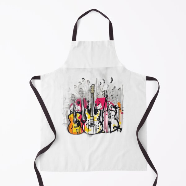 Item preview, Vibrant Abstract Music Graffiti Art designed and sold by sharon1210.