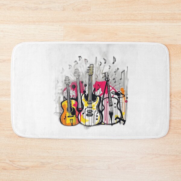 Item preview, Vibrant Abstract Music Graffiti Art designed and sold by sharon1210.